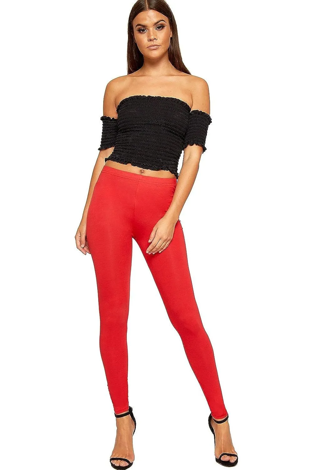 Plain Long Leggings
