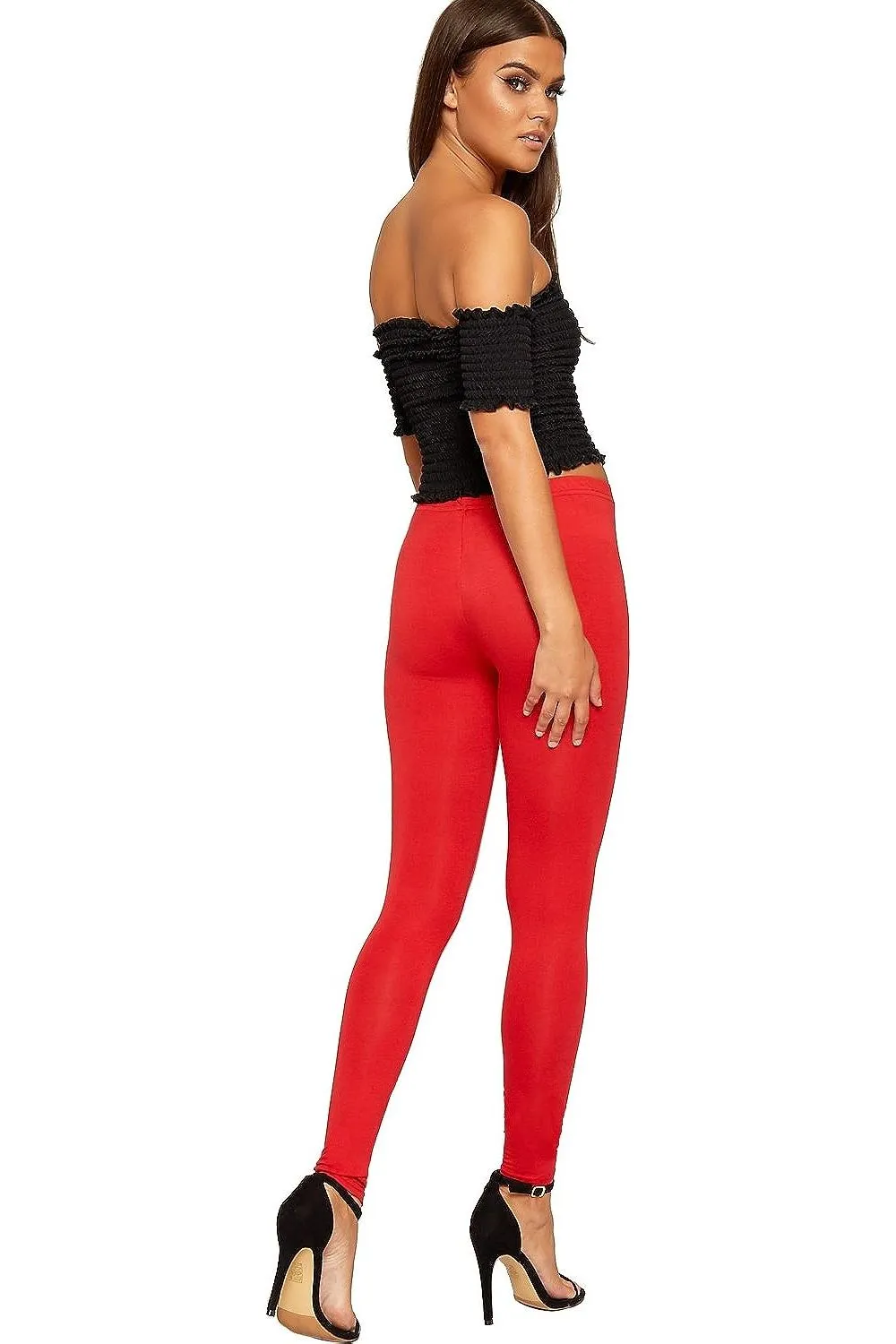 Plain Long Leggings