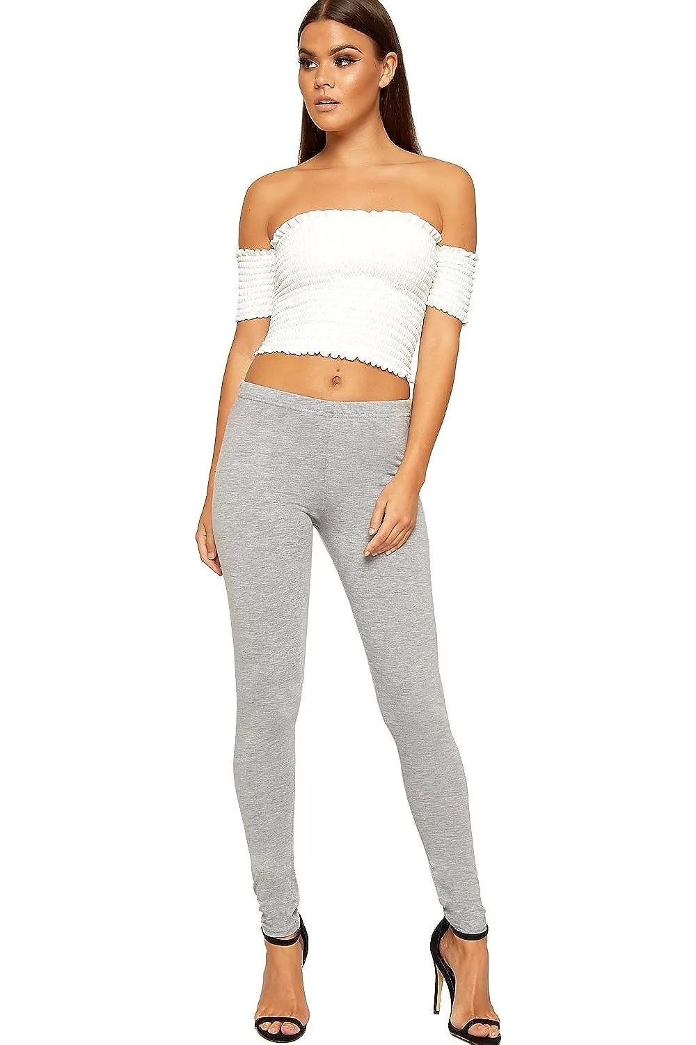 Plain Long Leggings