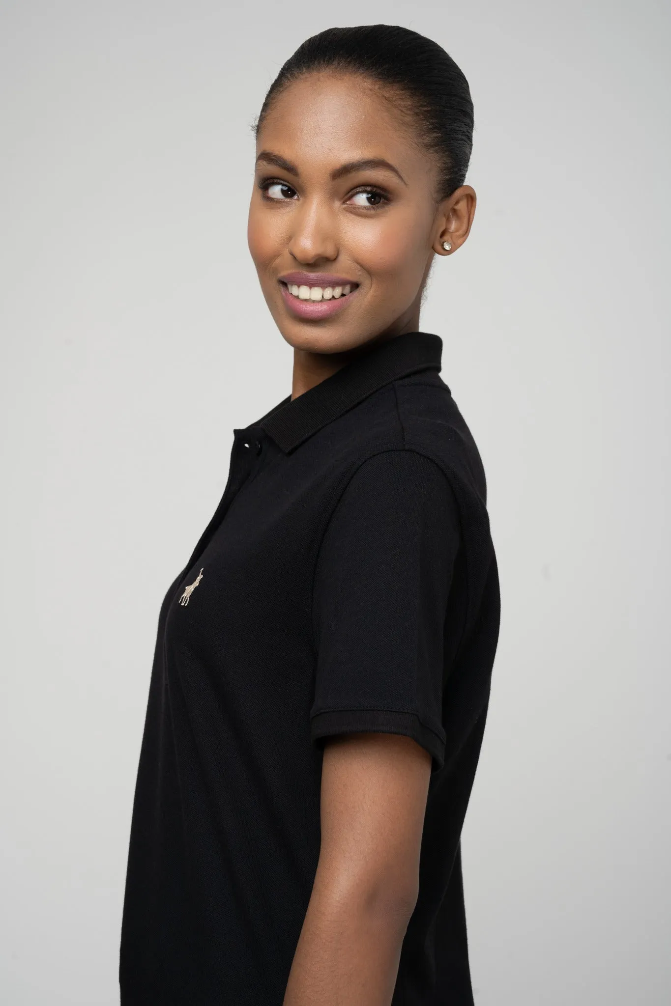 Polo Women Margot Short Sleeve Golfer Black