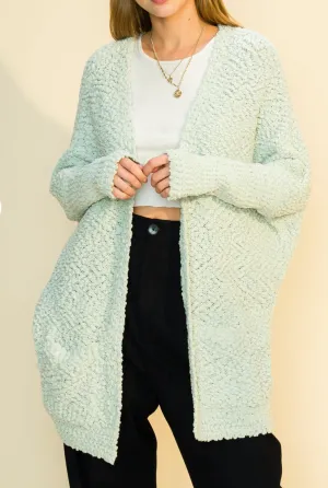 Popcorn Oversize Cardigan
