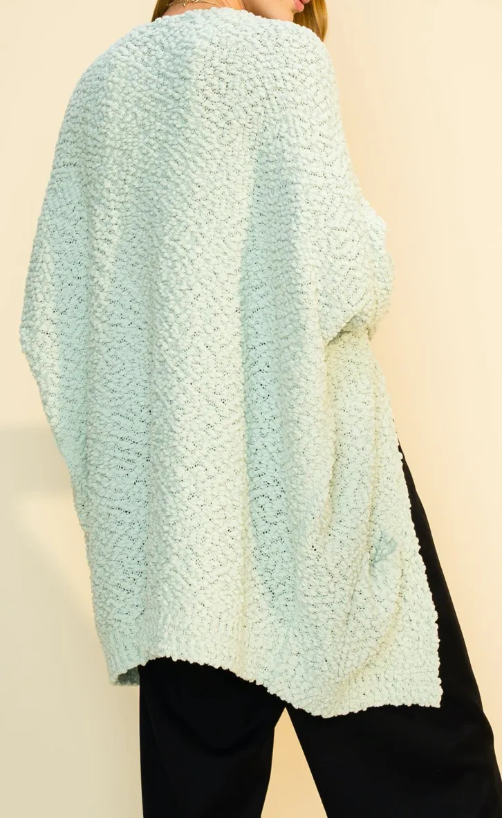 Popcorn Oversize Cardigan