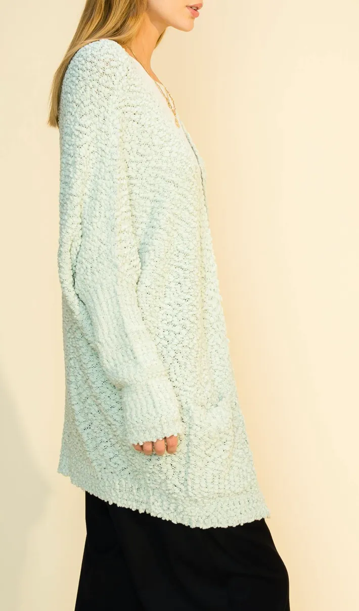 Popcorn Oversize Cardigan