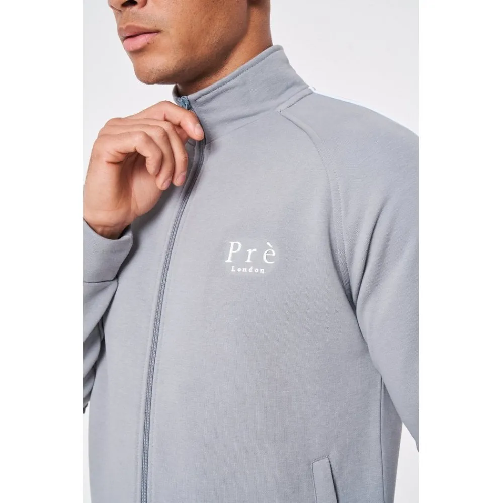 Prè London Luciana Track Top Grey Marl