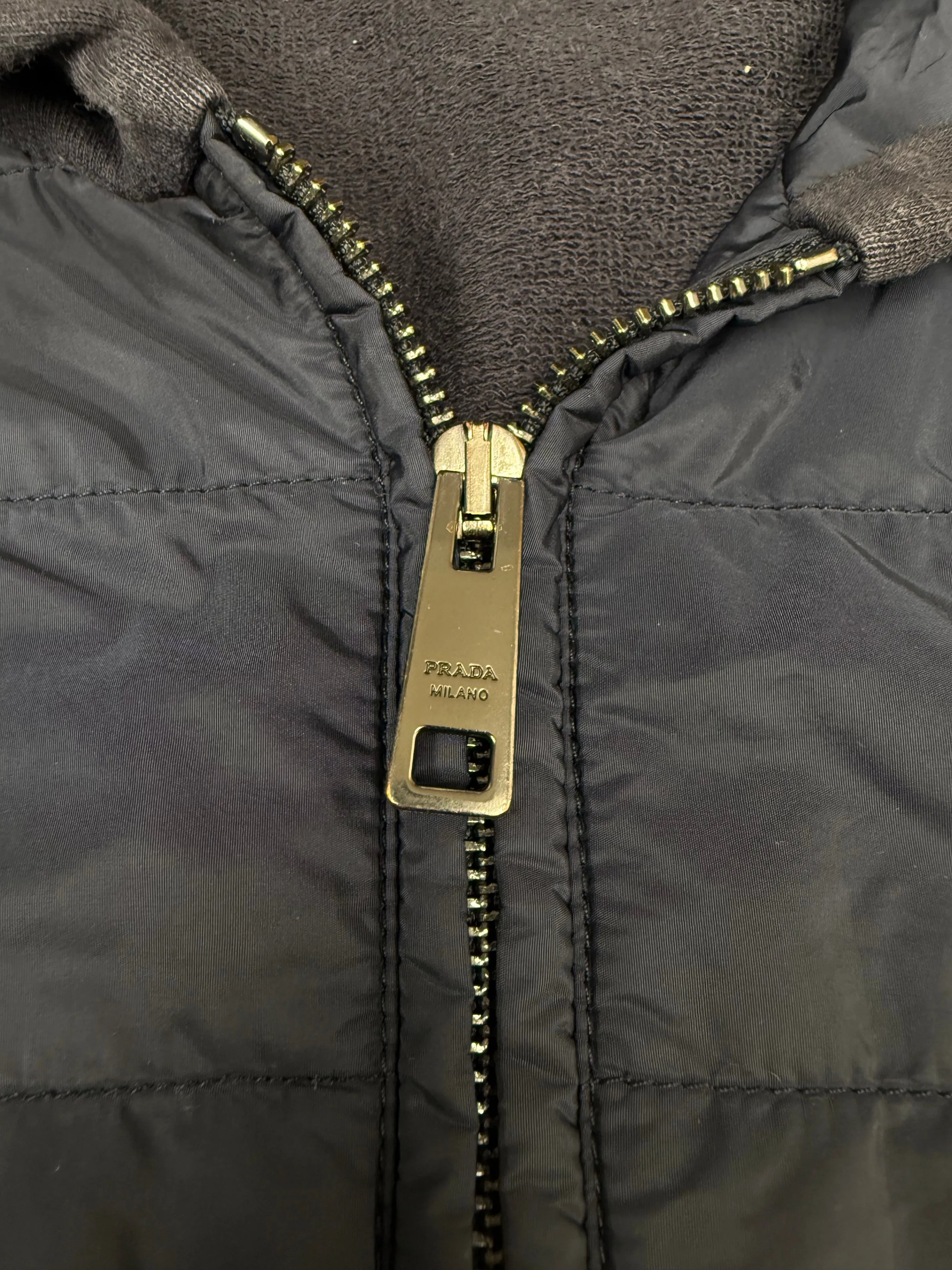 Prada Sport Padded Black Badge Tracksuit - Navy