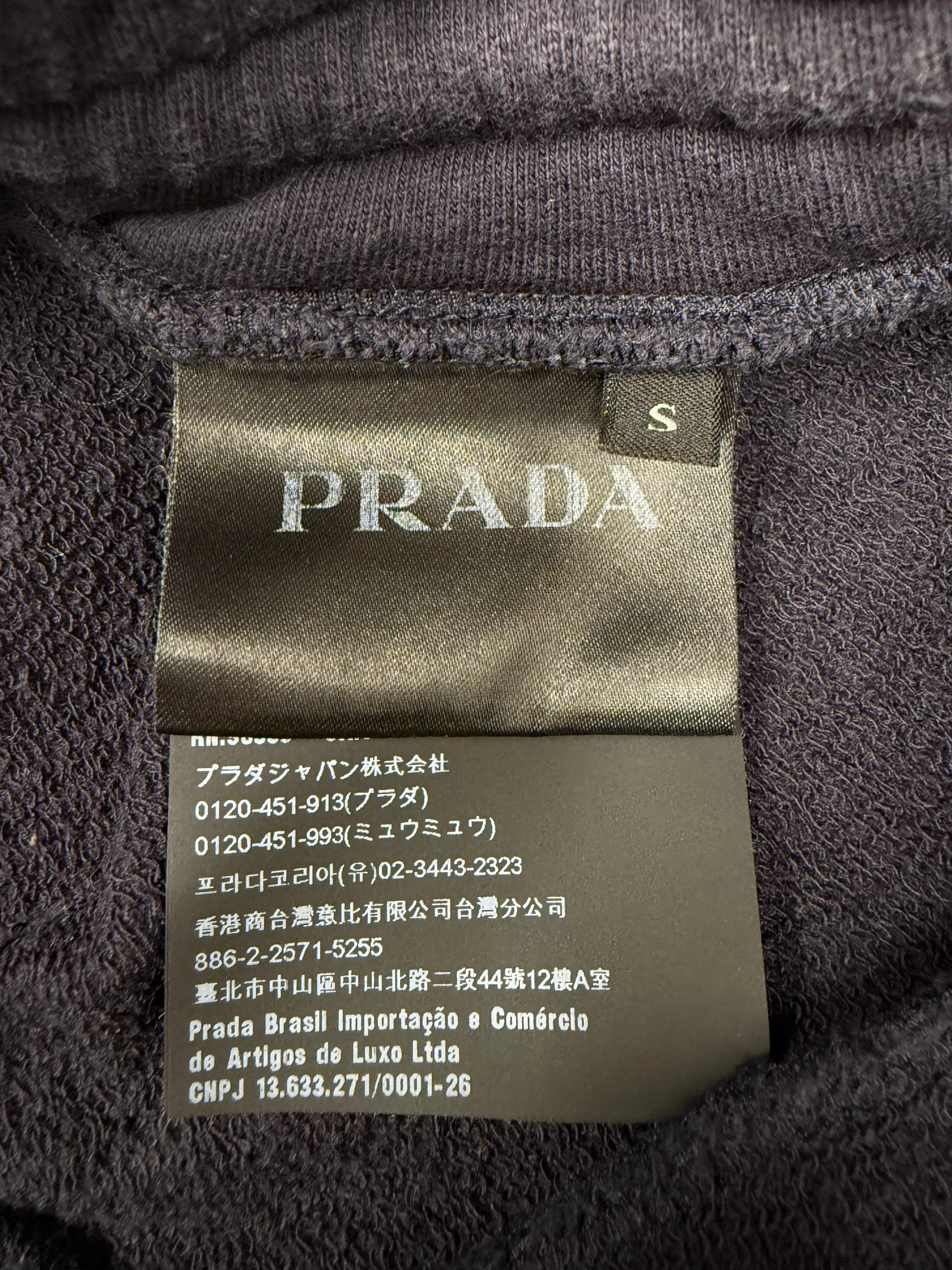 Prada Sport Padded Black Badge Tracksuit - Navy