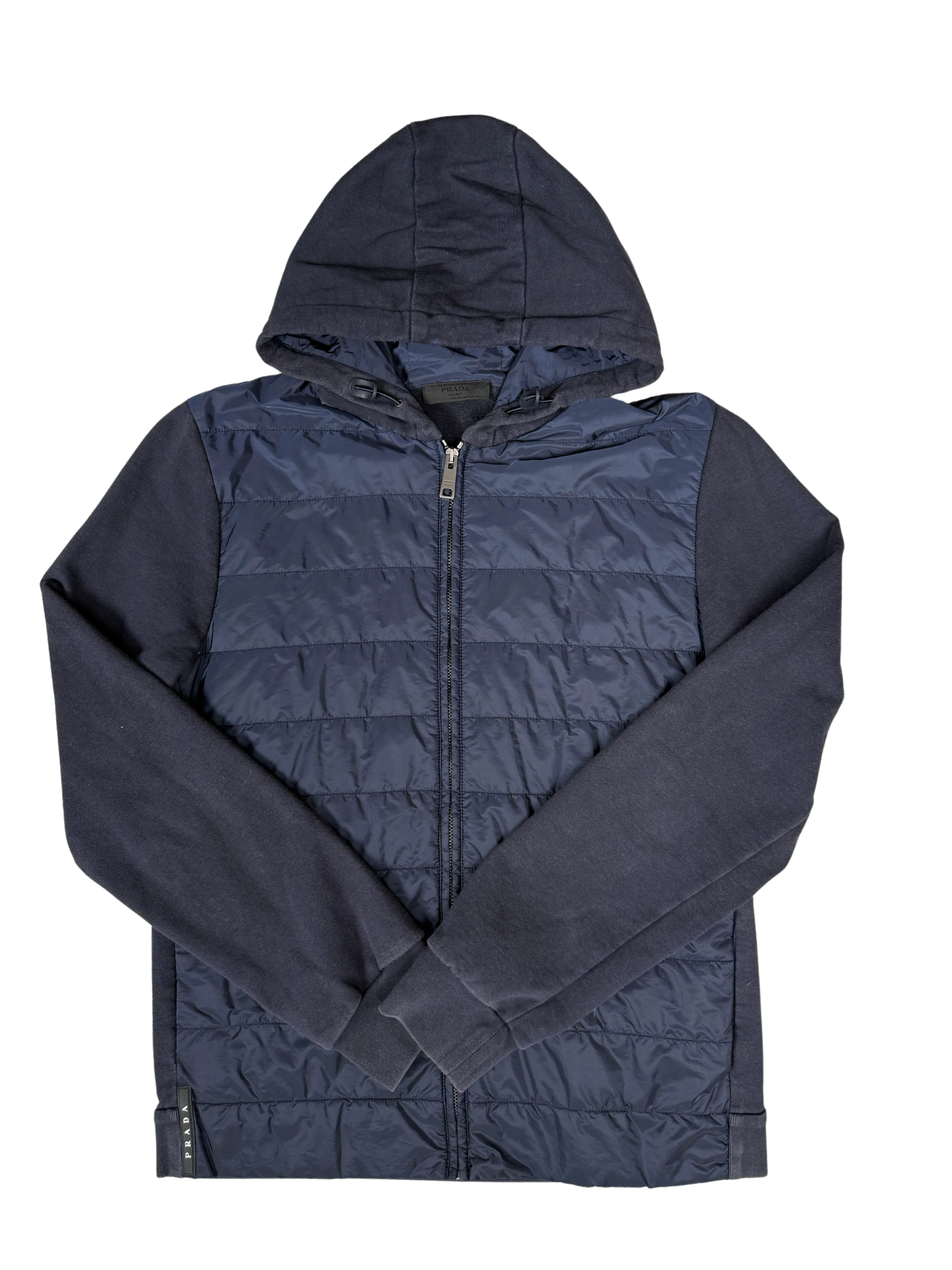 Prada Sport Padded Black Badge Tracksuit - Navy