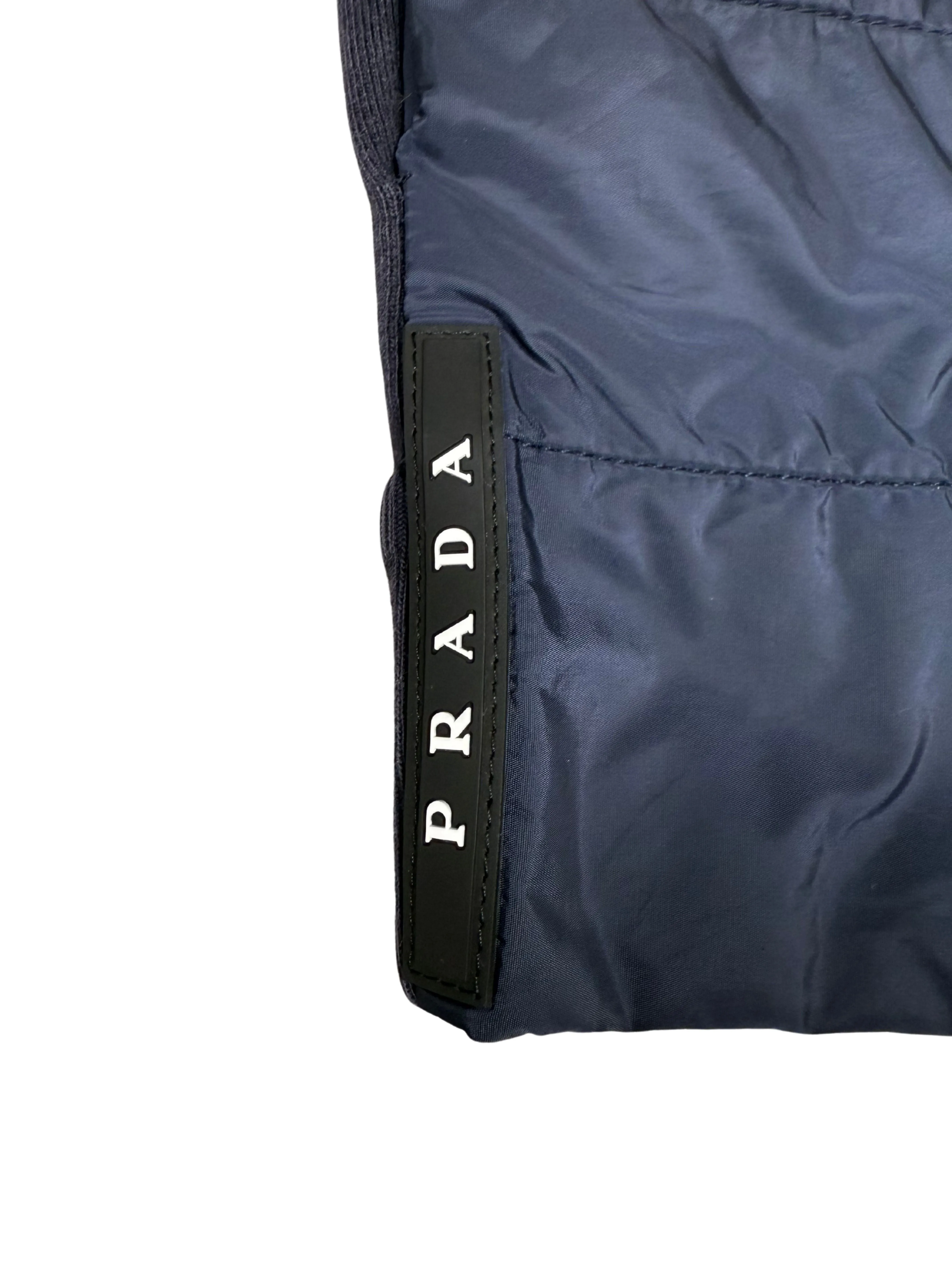 Prada Sport Padded Black Badge Tracksuit - Navy