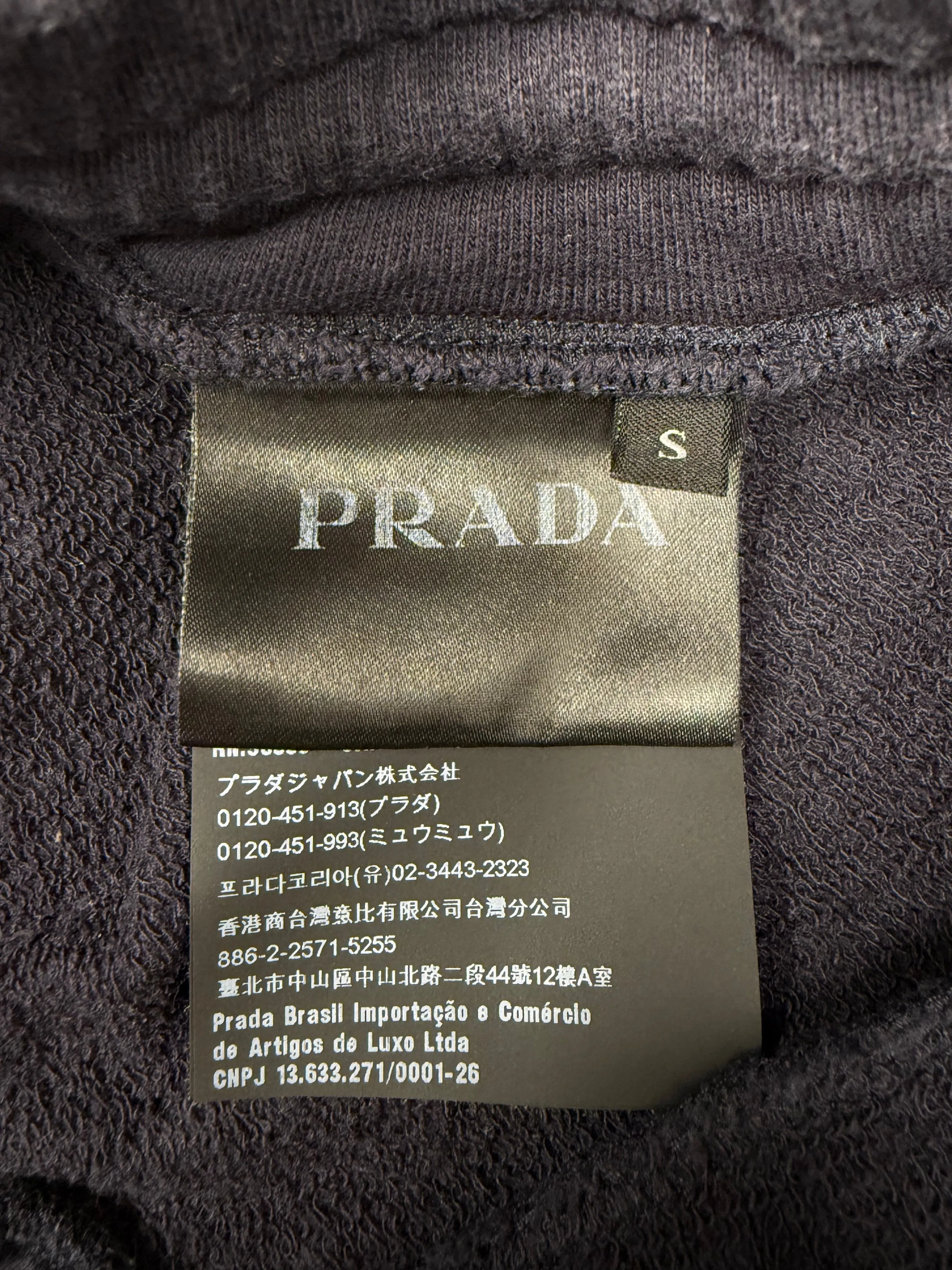 Prada Sport Padded Black Badge Tracksuit - Navy