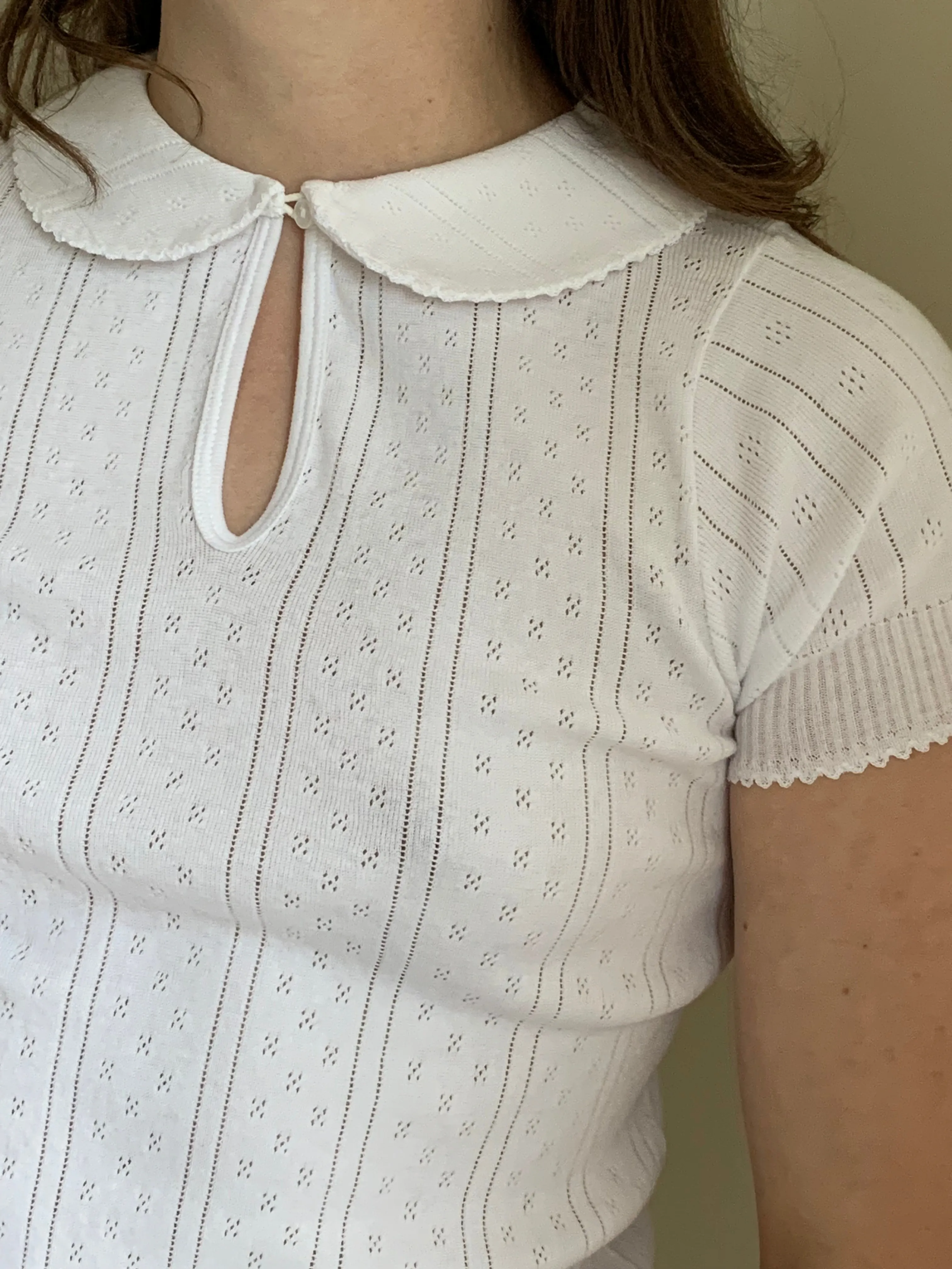 Pretties pointelle top
