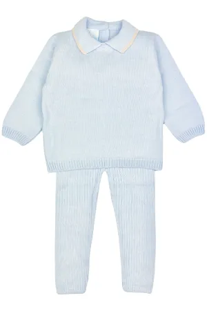 "Bodhi" Baby Blue Knit Top & Leggings