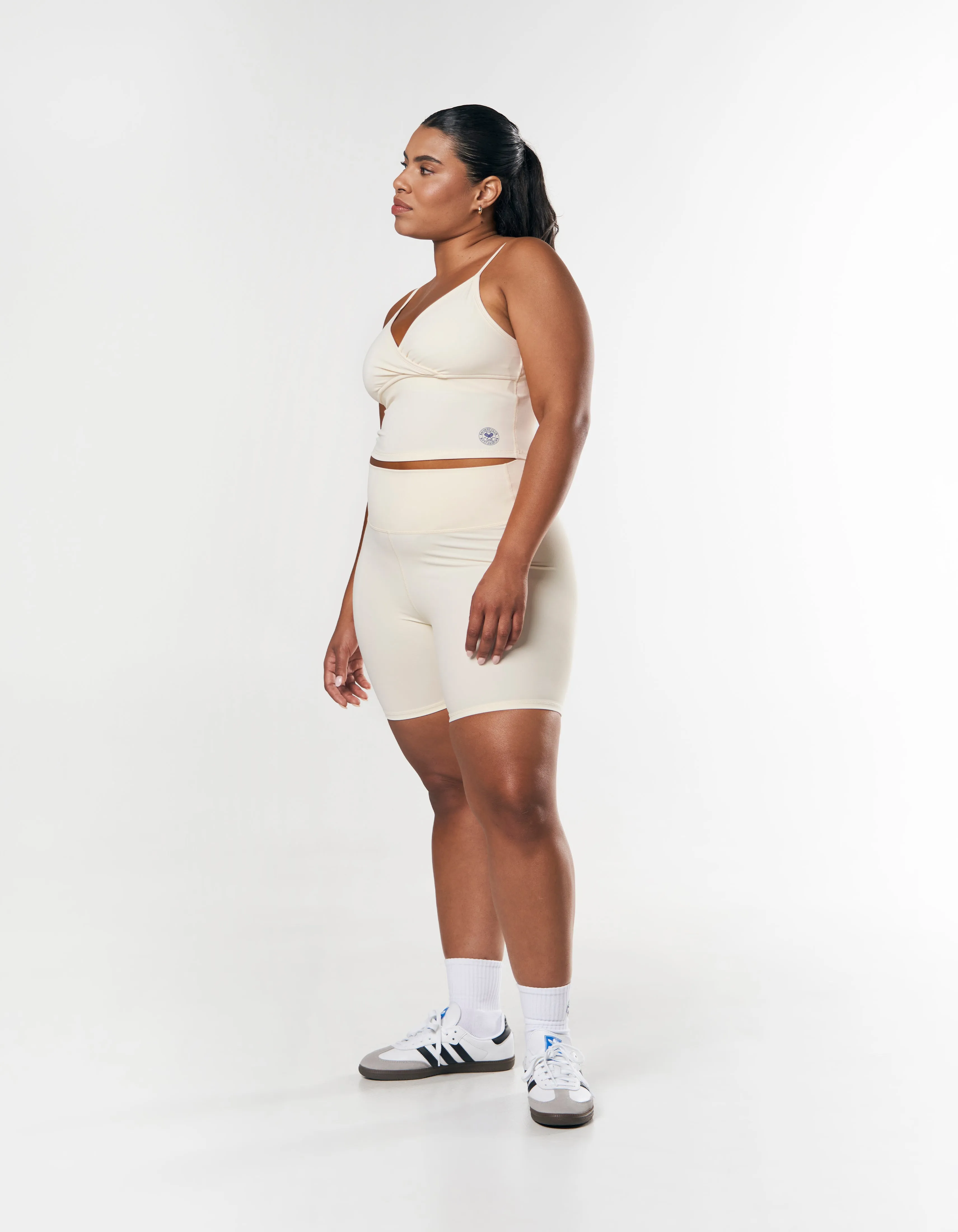 Racquet Club V Tank - Cream