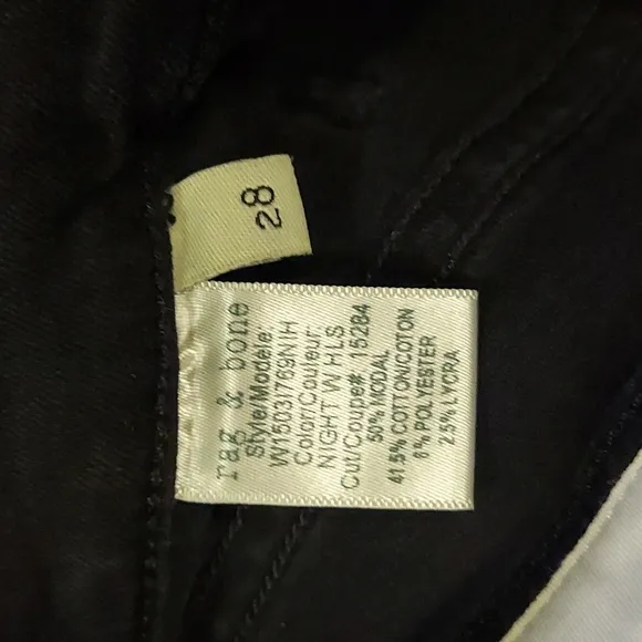 Rag &amp; Bone Distressed Jean Leggings Size 28