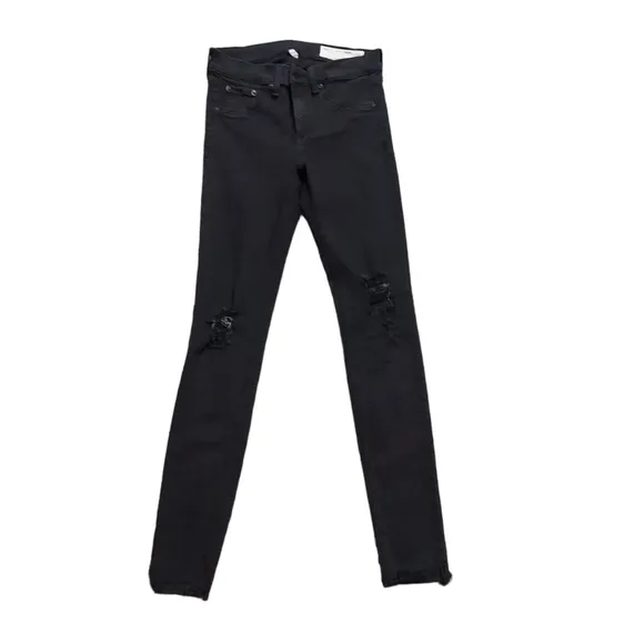 Rag &amp; Bone Distressed Jean Leggings Size 28