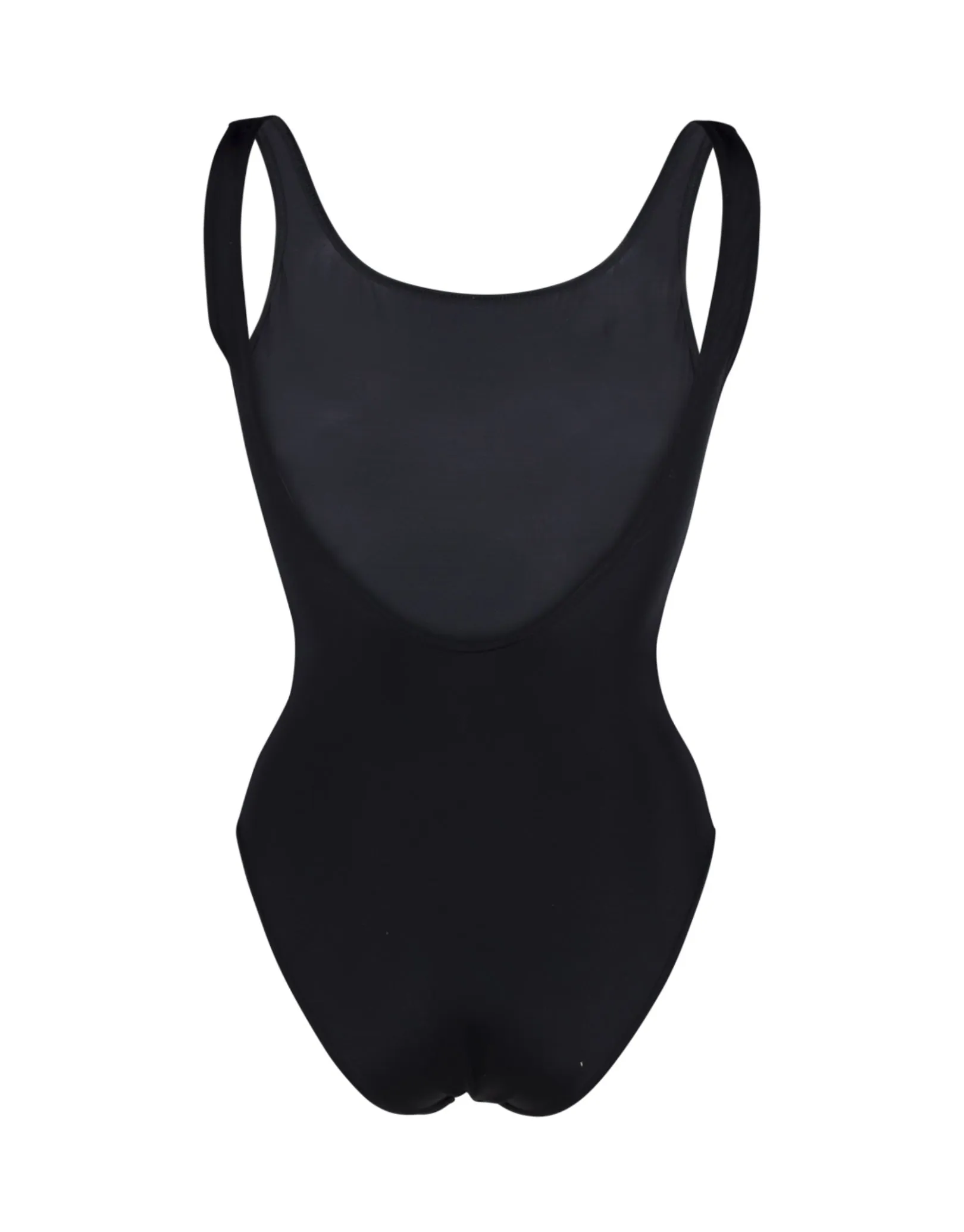Regular U-Back Swimsuit - Black