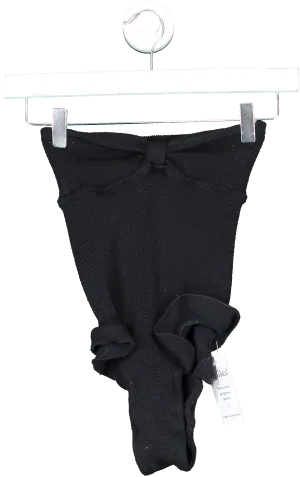Reina Olga Black Strapless Scruch One Piece UK XS