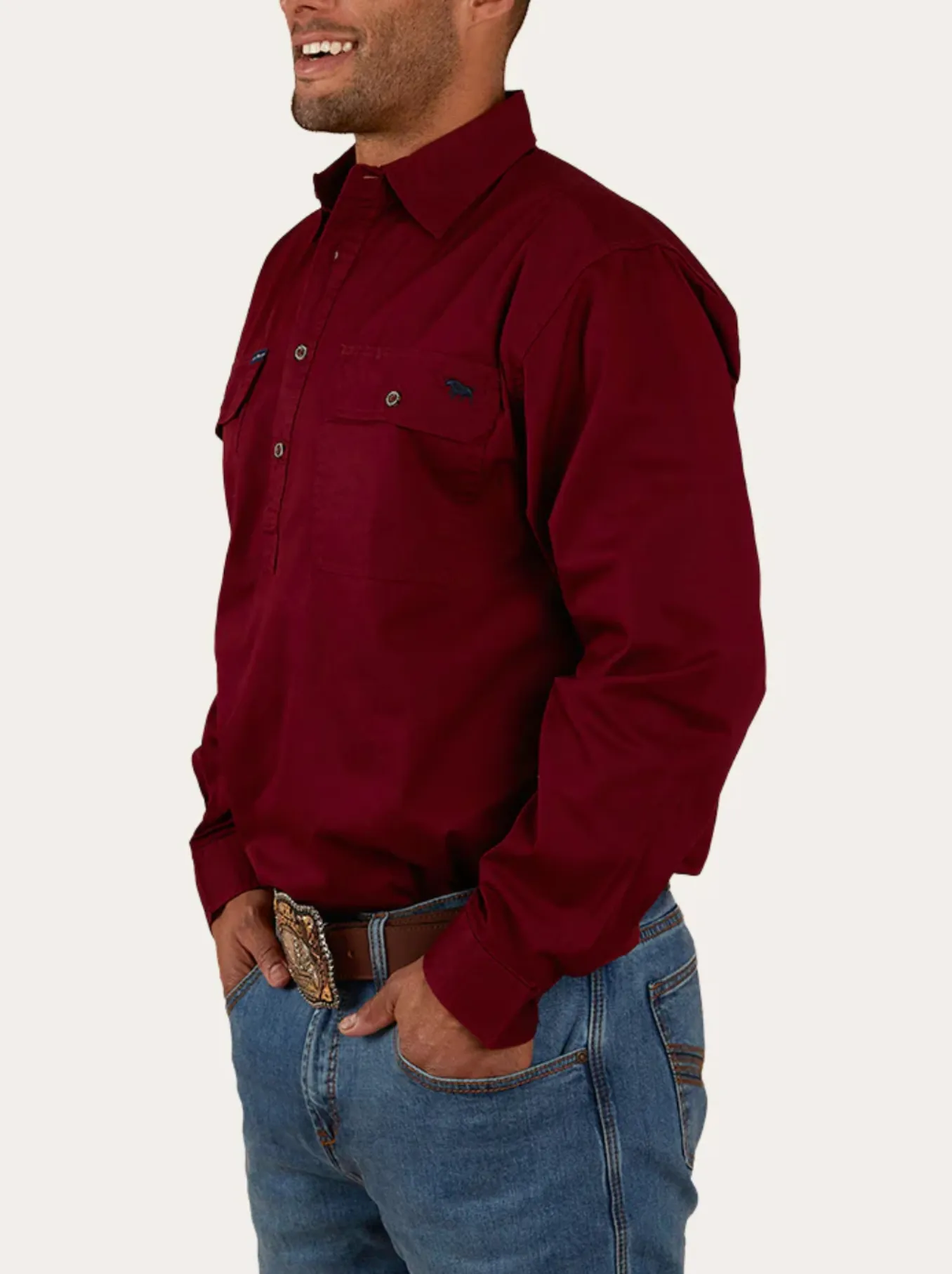 Ringers Western King River Half Button Shirt