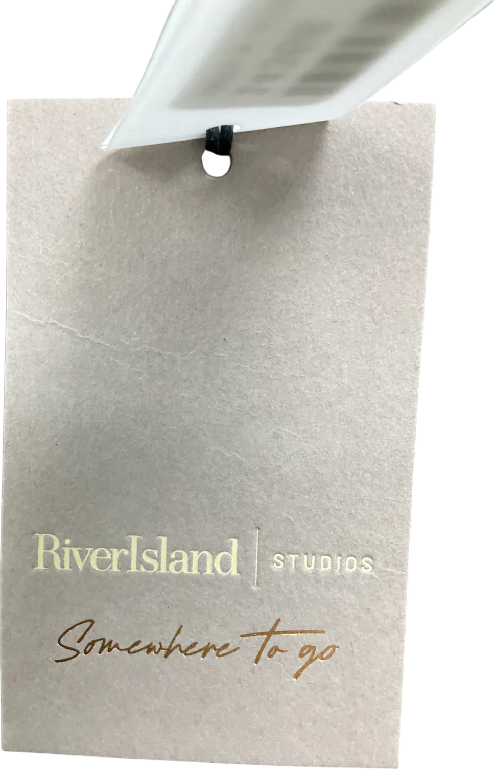 River Island Green Premium Wool Blend Crop Top UK 8