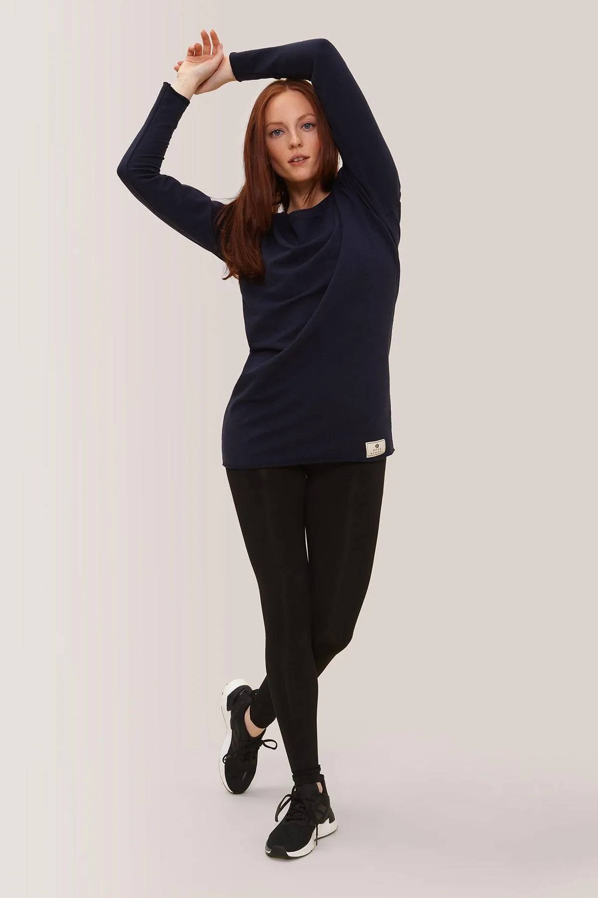 Rose Buddha Long Flashdance Pullover