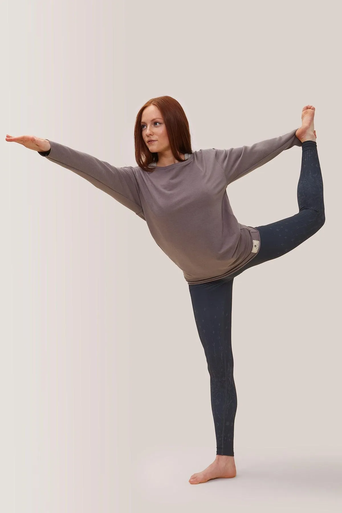 Rose Buddha Long Flashdance Pullover