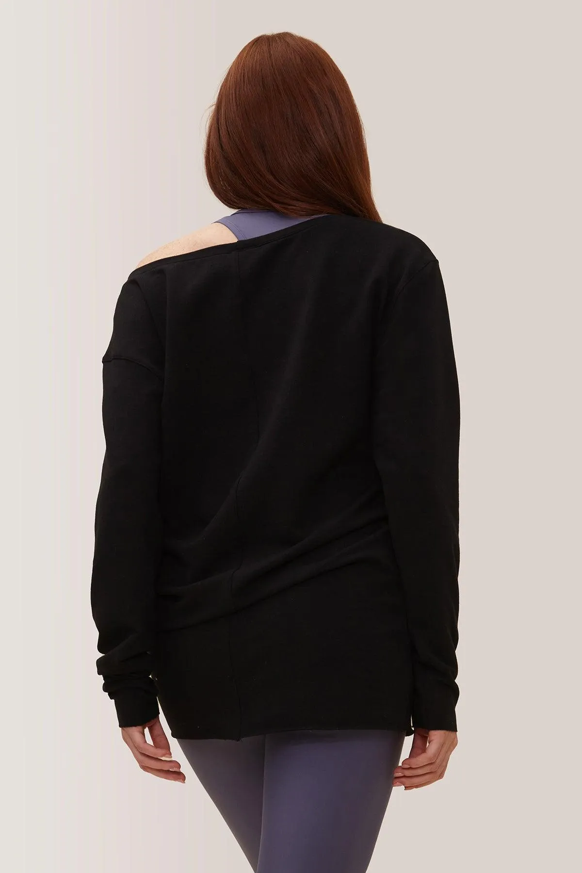 Rose Buddha Long Flashdance Pullover