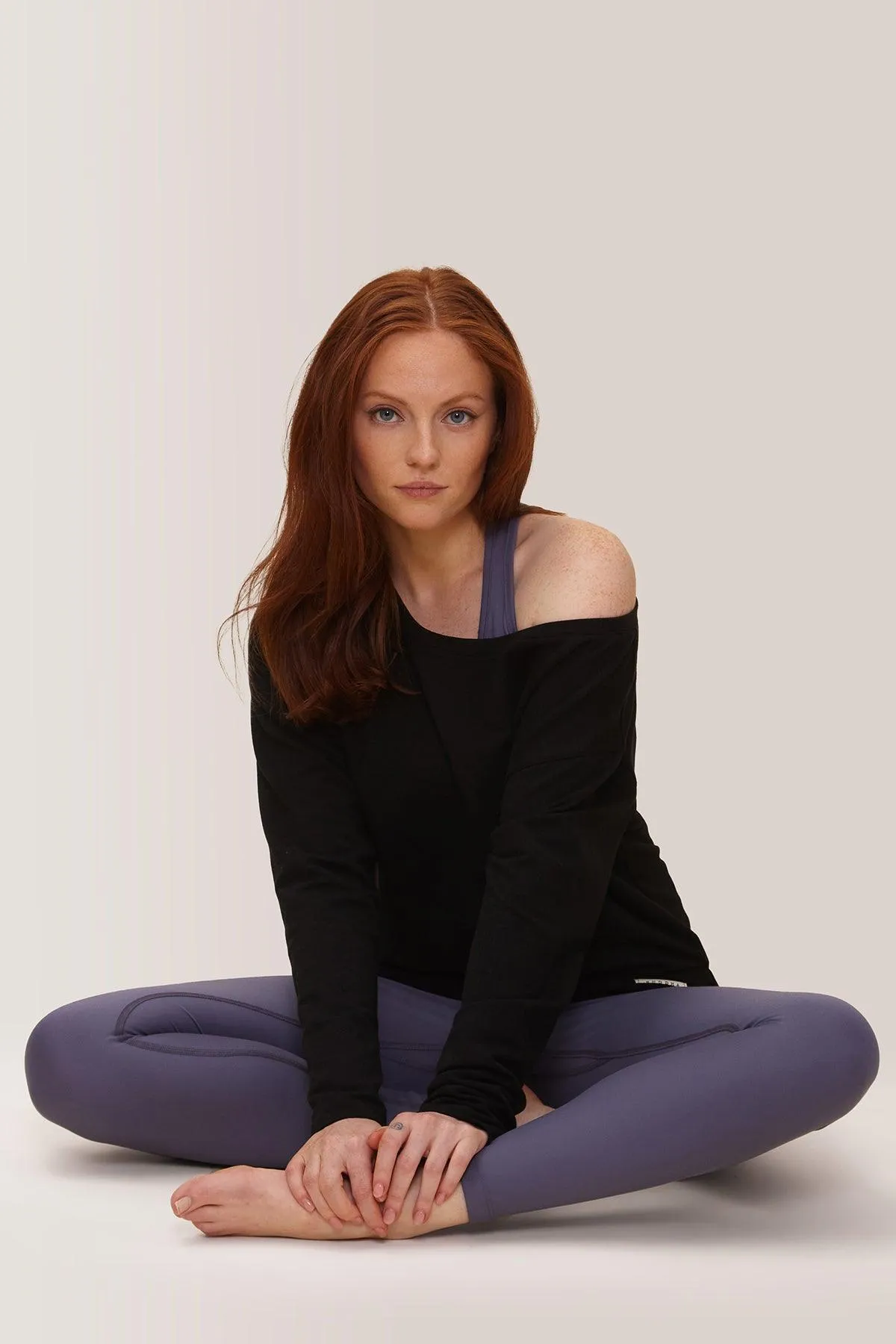 Rose Buddha Long Flashdance Pullover