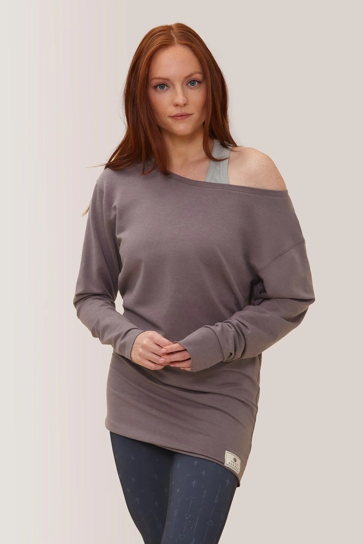 Rose Buddha Long Flashdance Pullover