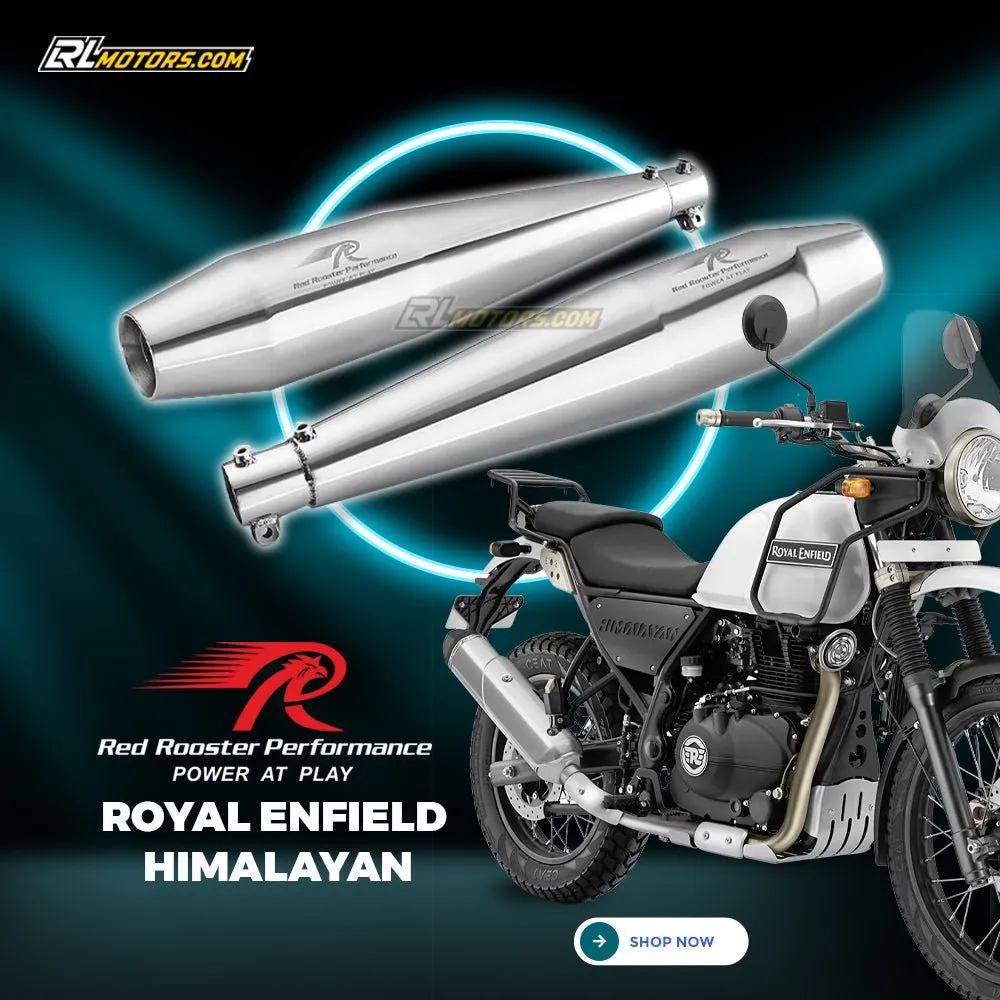 Royal Enfield Himalayan Red Rooster Performance Vertex