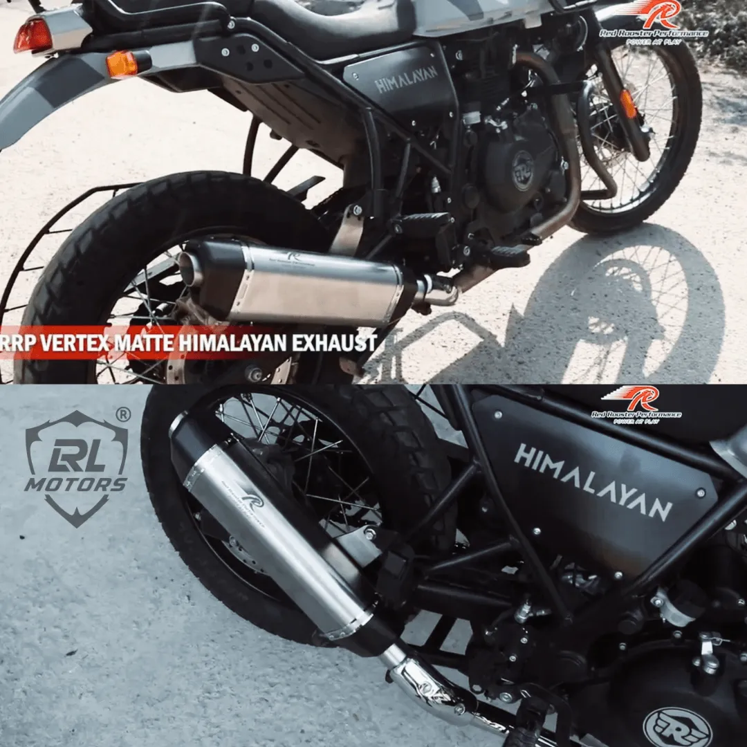 Royal Enfield Himalayan Red Rooster Performance Vertex
