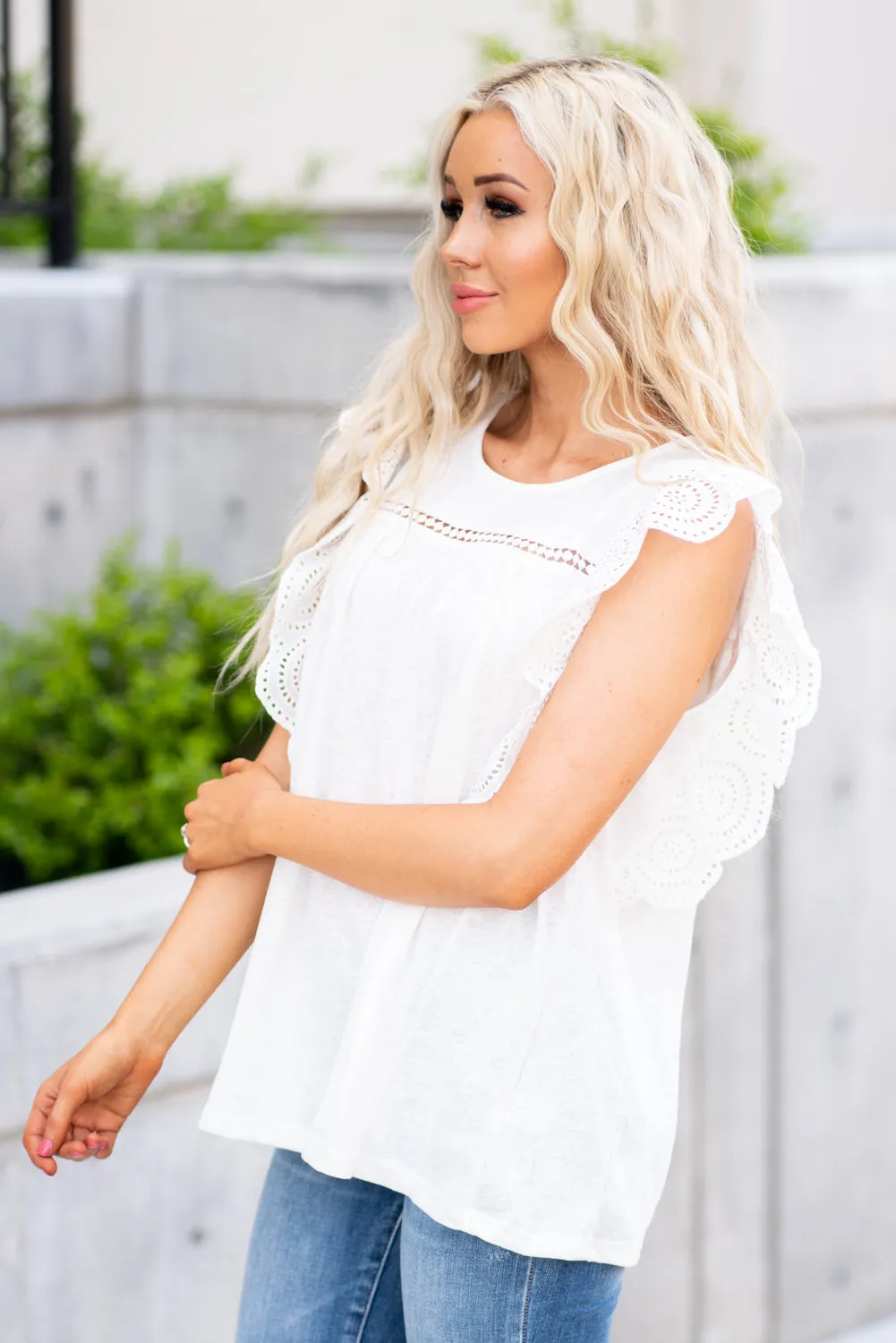 Ruffle Sleeve Summer | Top