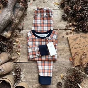 Rustic Plaid Long BeeJamas
