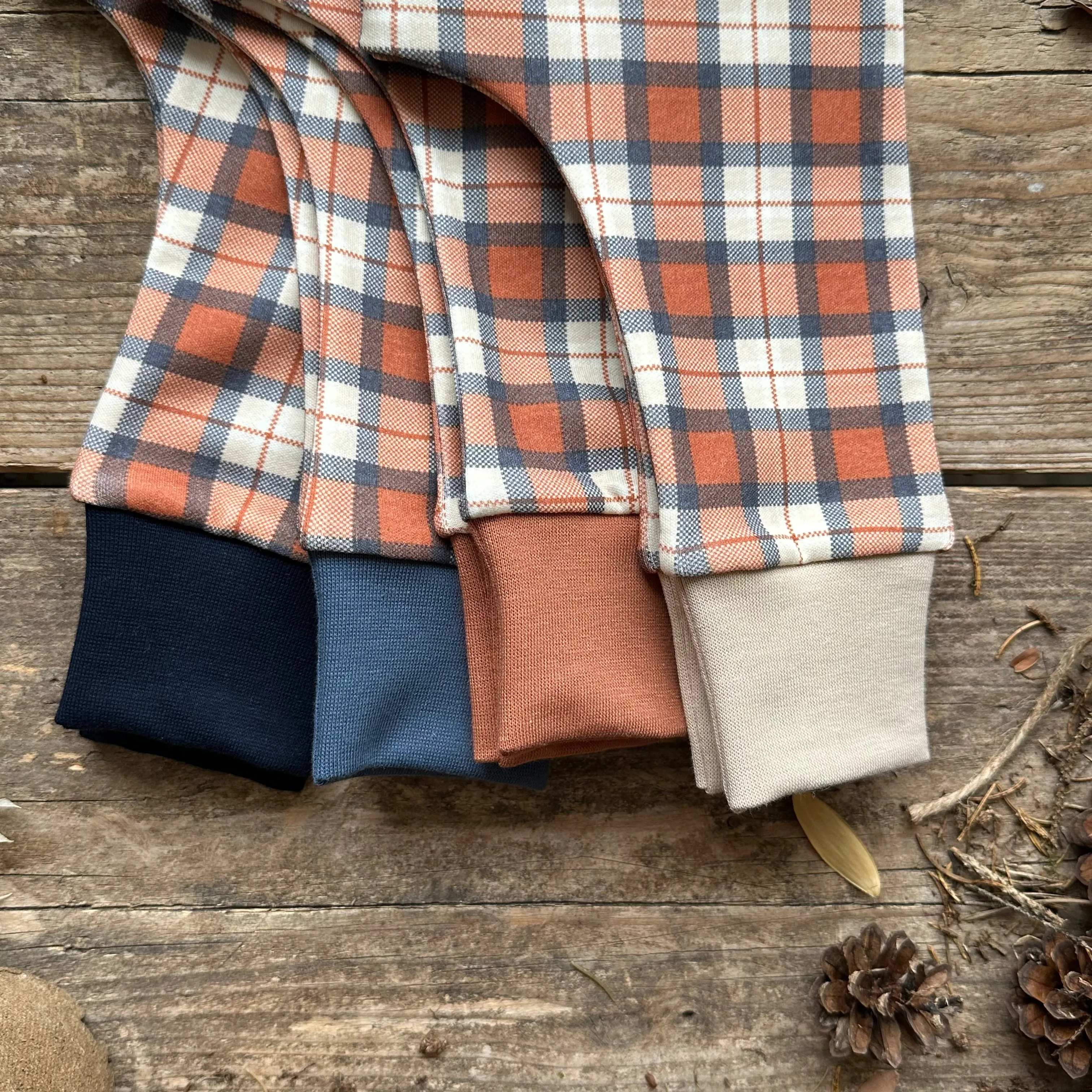 Rustic Plaid Long BeeJamas