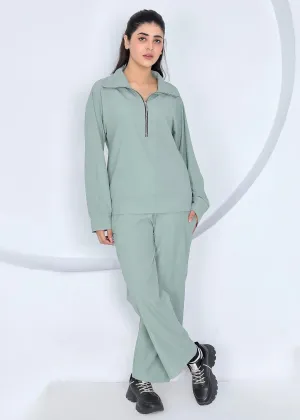 Sage Serenity - Spendex Drop Shoulder Twinset