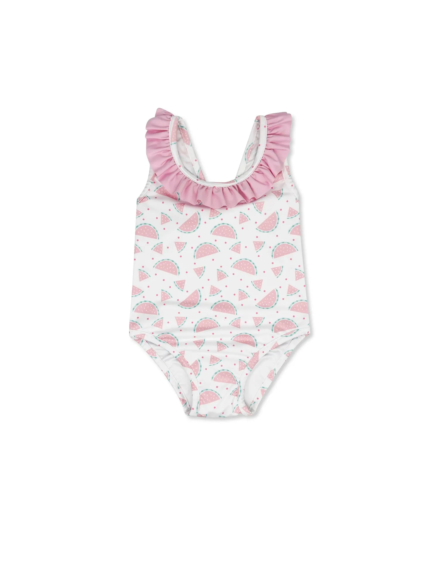 Sarah Swimsuit - Whimsy Watermelon, Poolside Pink