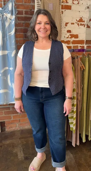 Scoop Neck Ribbed Top - FINAL SALE