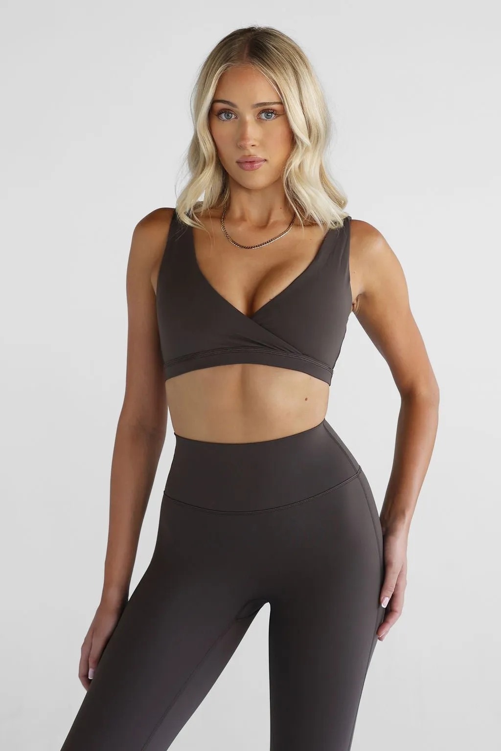 SCULPT Flare Leggings - Dark Chocolate