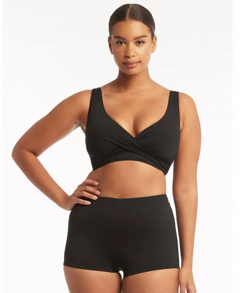 Sea Level Eco Essentials Katie Boyleg Swim Pant - Black