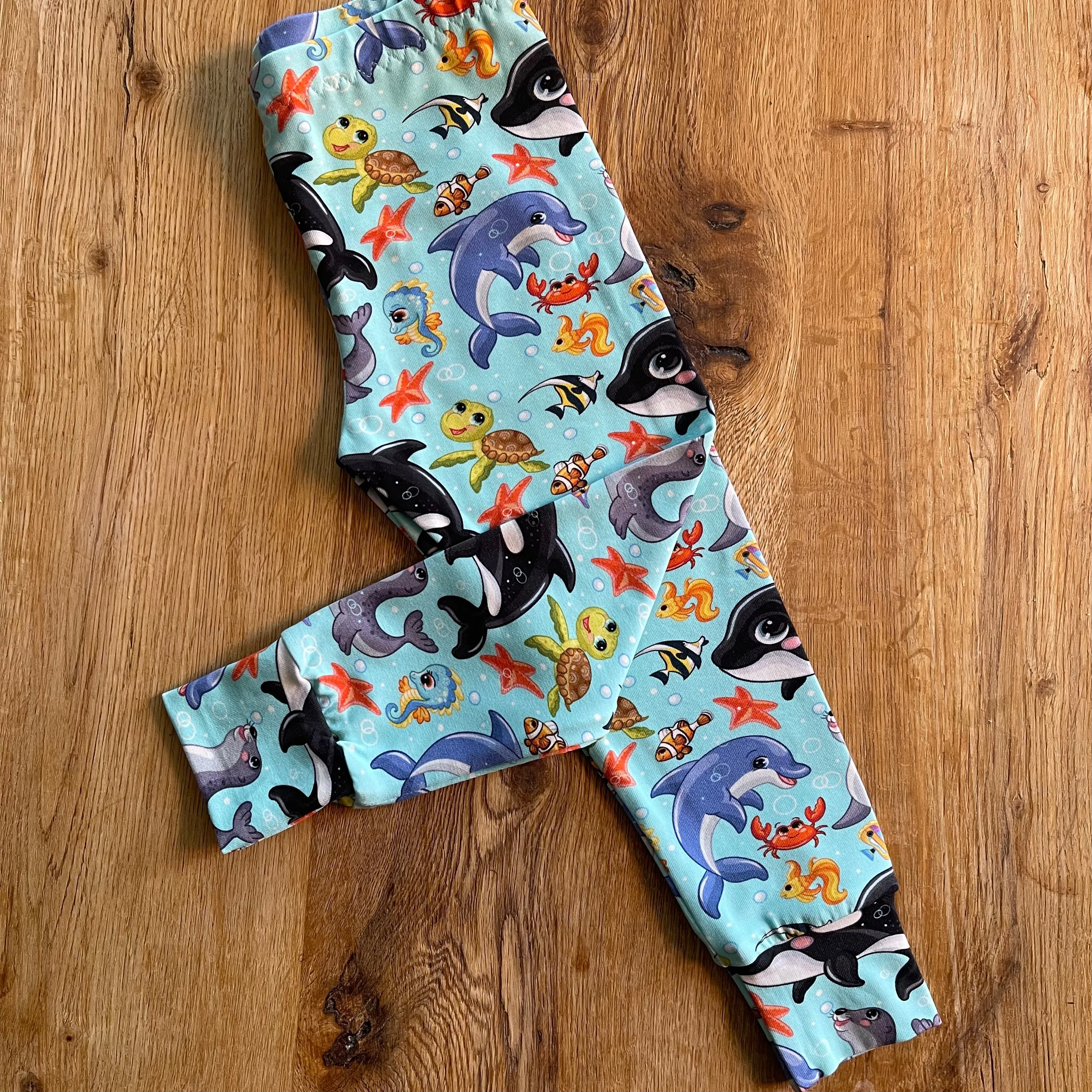 SeaLife Cuffed Leggings
