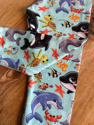 SeaLife Cuffed Leggings