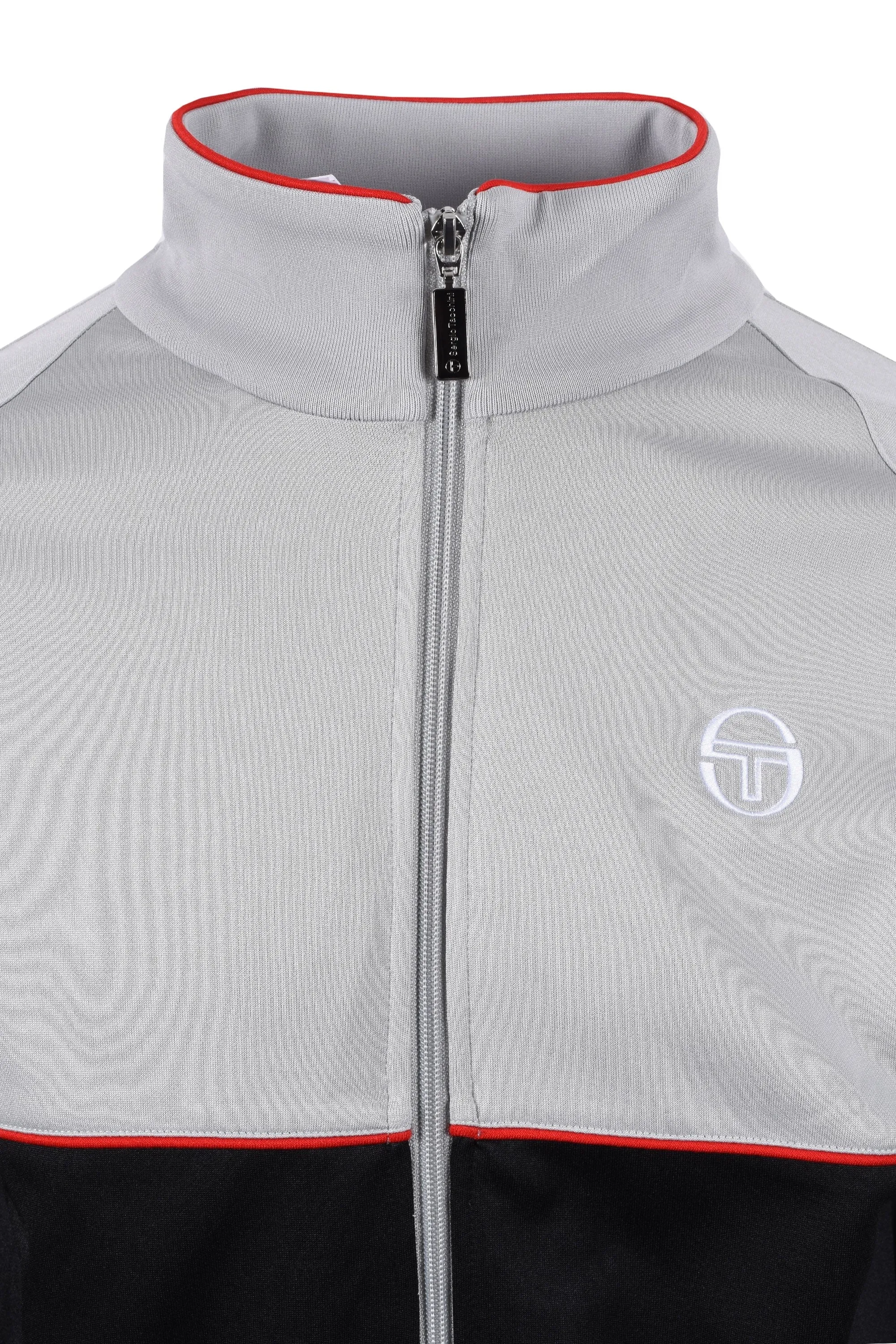 Sergio Tacchini Orion Track Top Grey/Black/Red