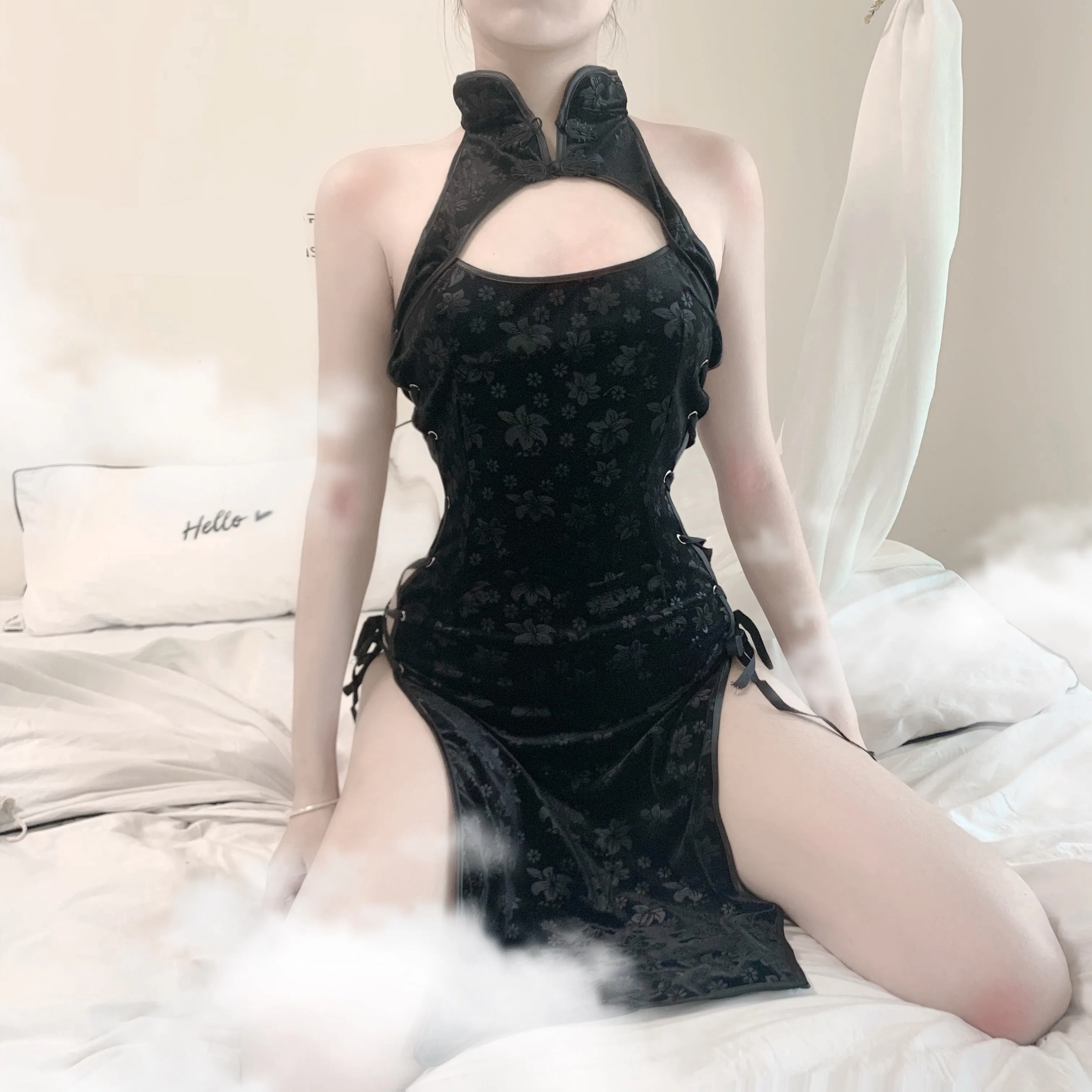 Sexy cheongsam dress yc22551