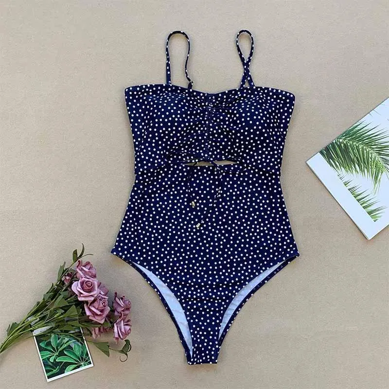 Sexy Printed One-Piece Swimwear