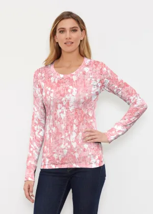 Shadow Coral (7915) ~ Thermal Long Sleeve Crew Shirt
