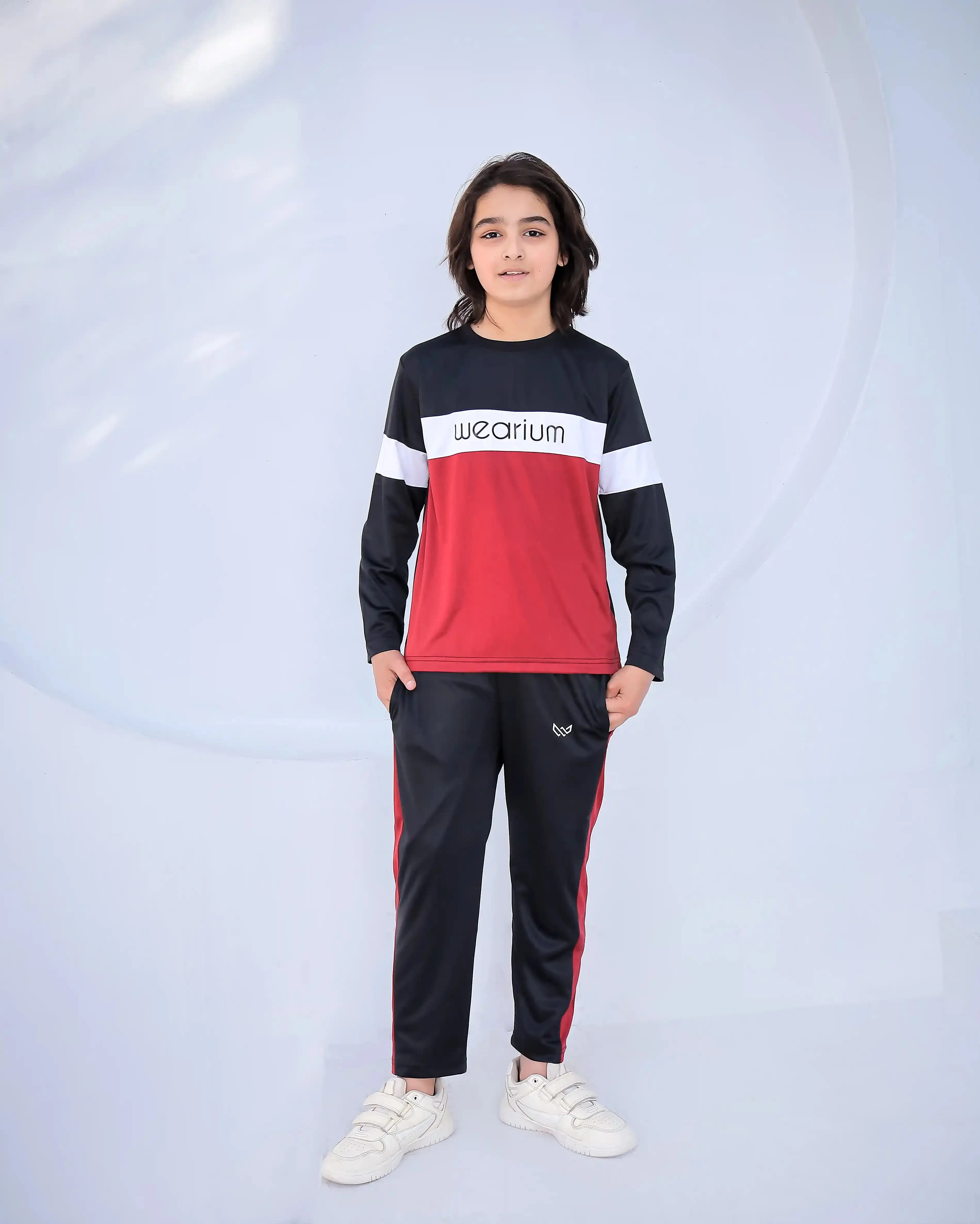 Signature Red - Kids Dri-Fit Tracksuit