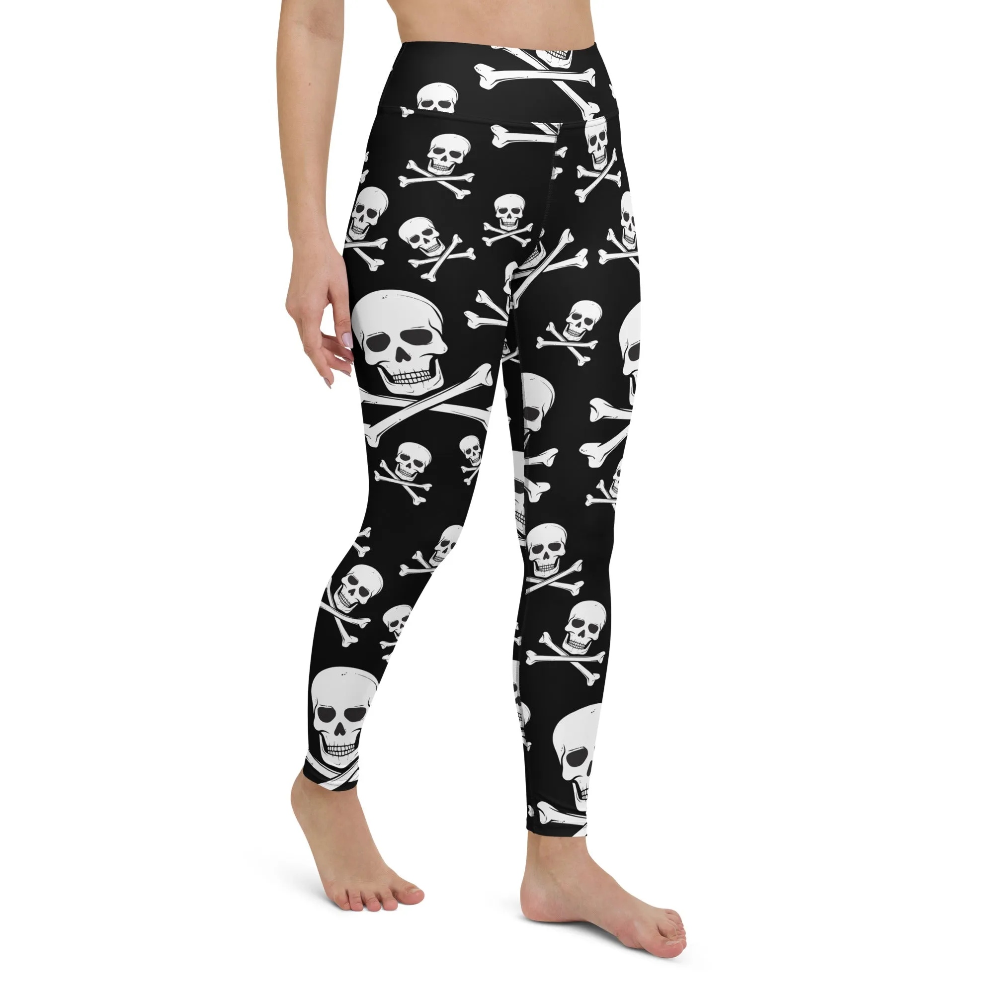 Skull n Bones High-waist Yoga Leggings