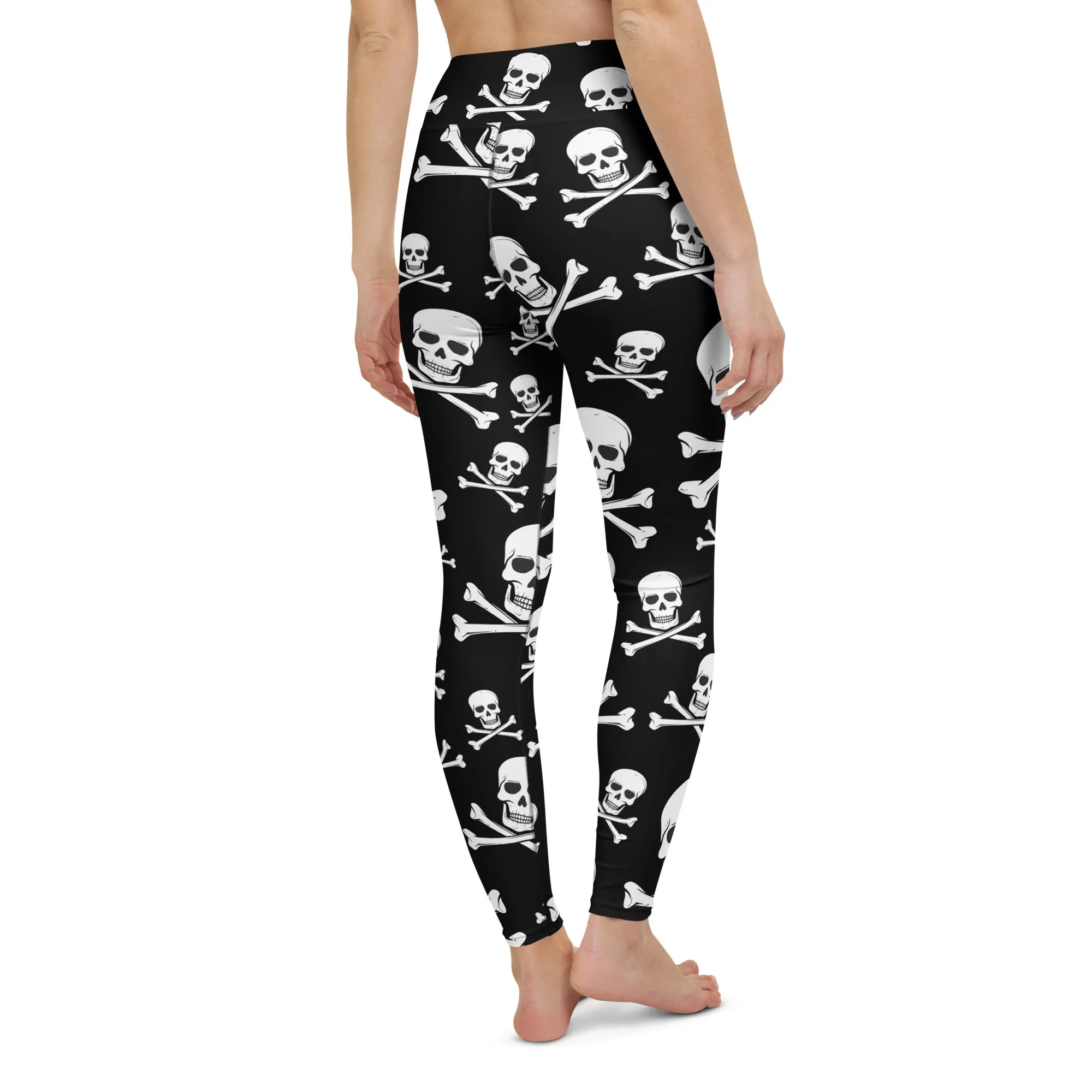 Skull n Bones High-waist Yoga Leggings