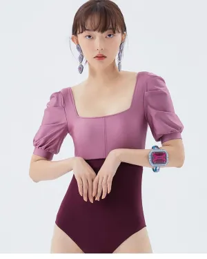 Snow Marmalade Red Swimsuit
