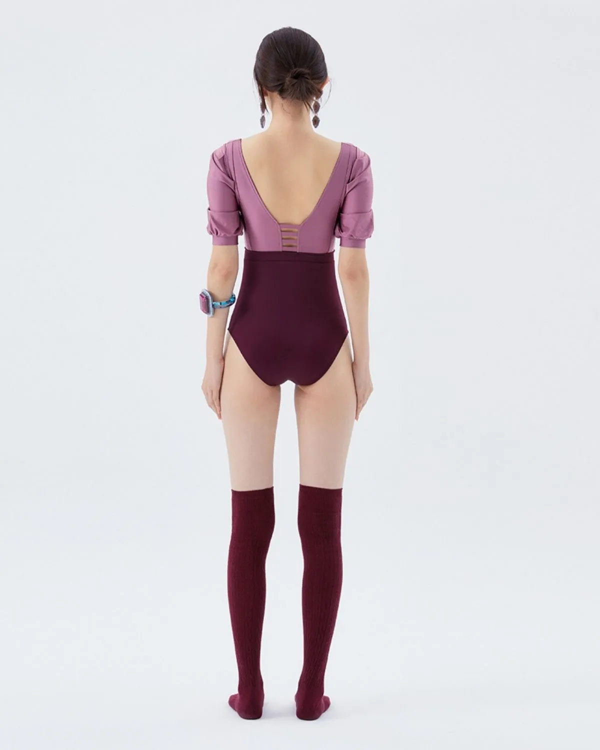 Snow Marmalade Red Swimsuit