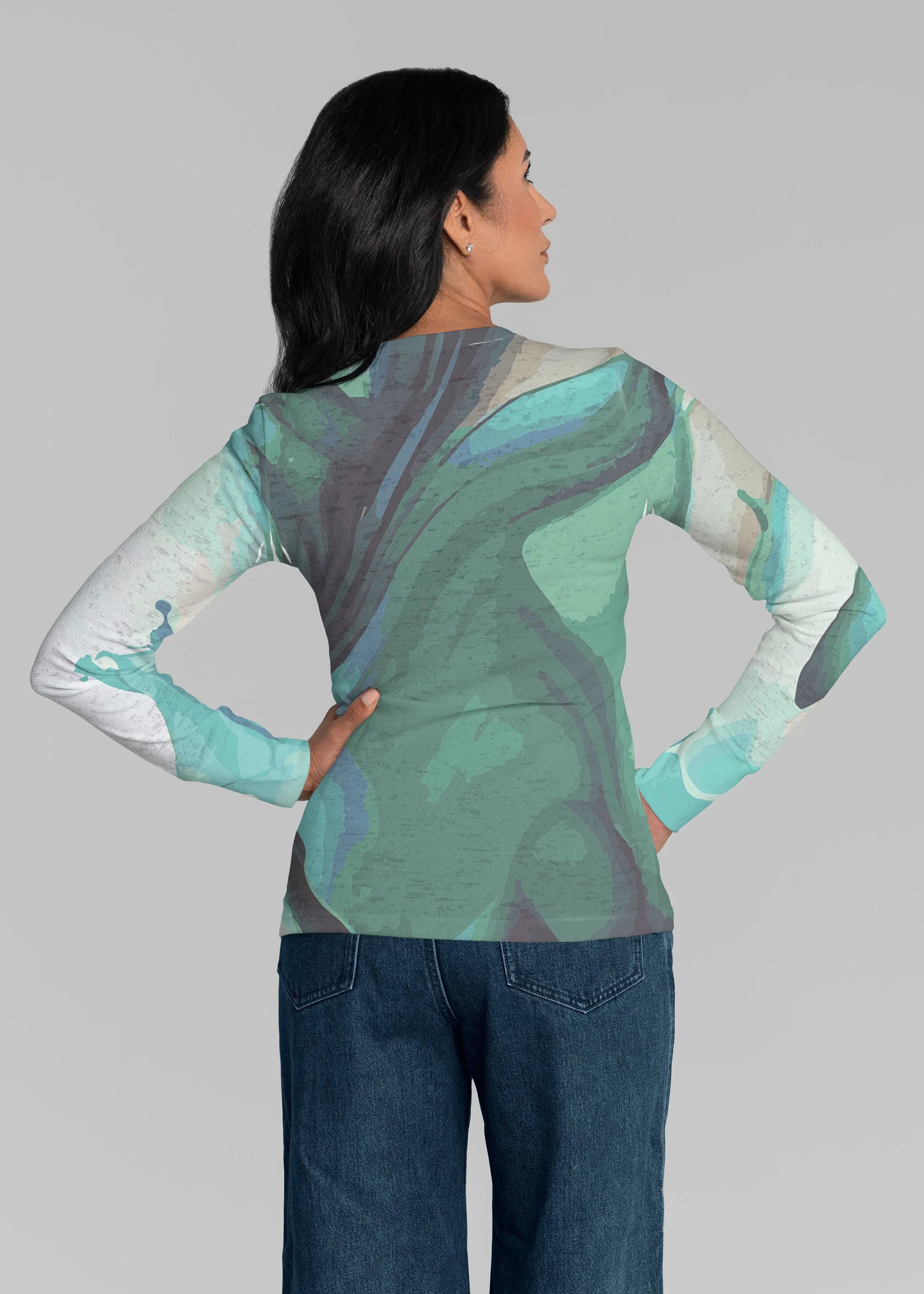 Stella (14313) ~ Thermal Long Sleeve Crew Shirt