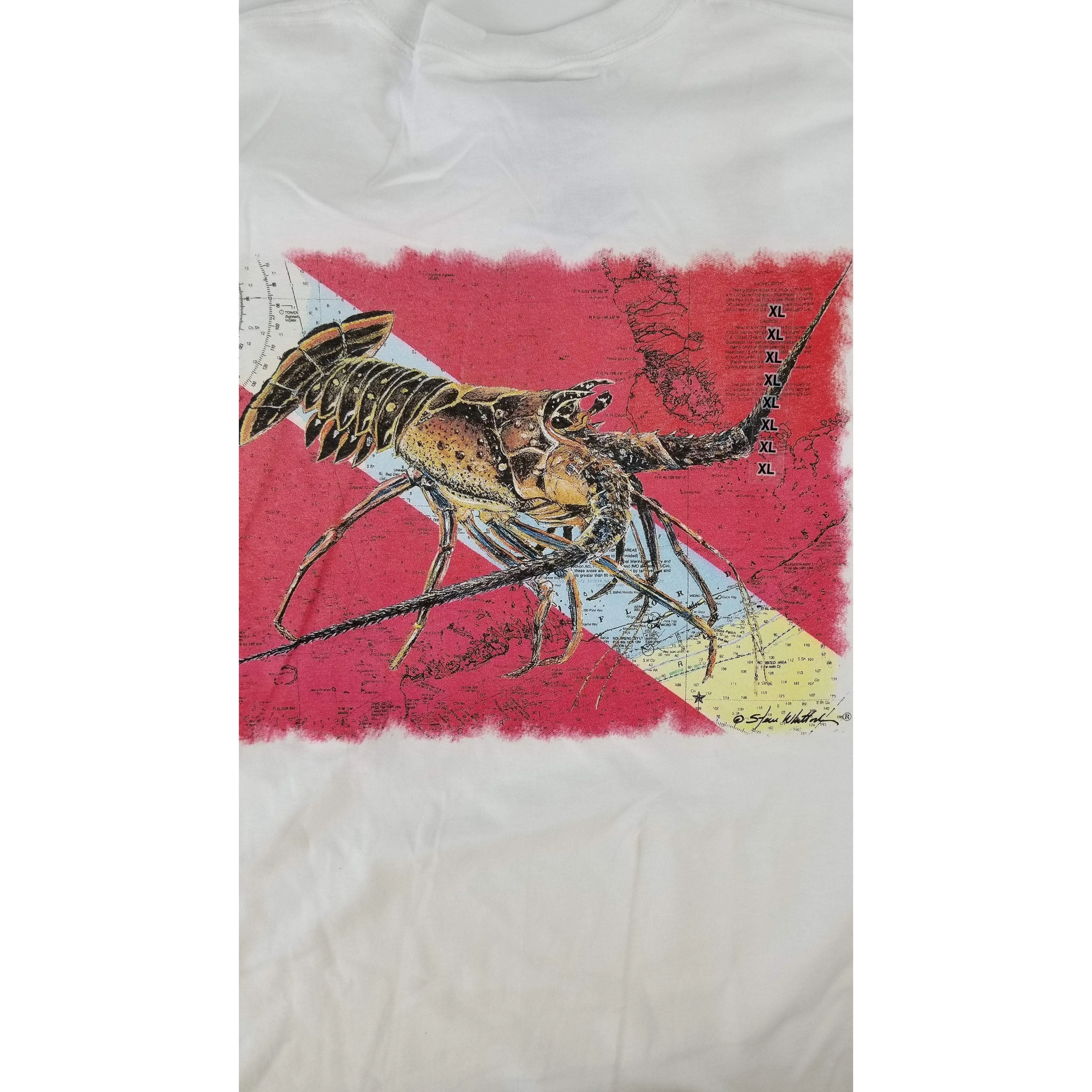 Steve Whitlock Signature Men's Lobster Flag SS Shirt
